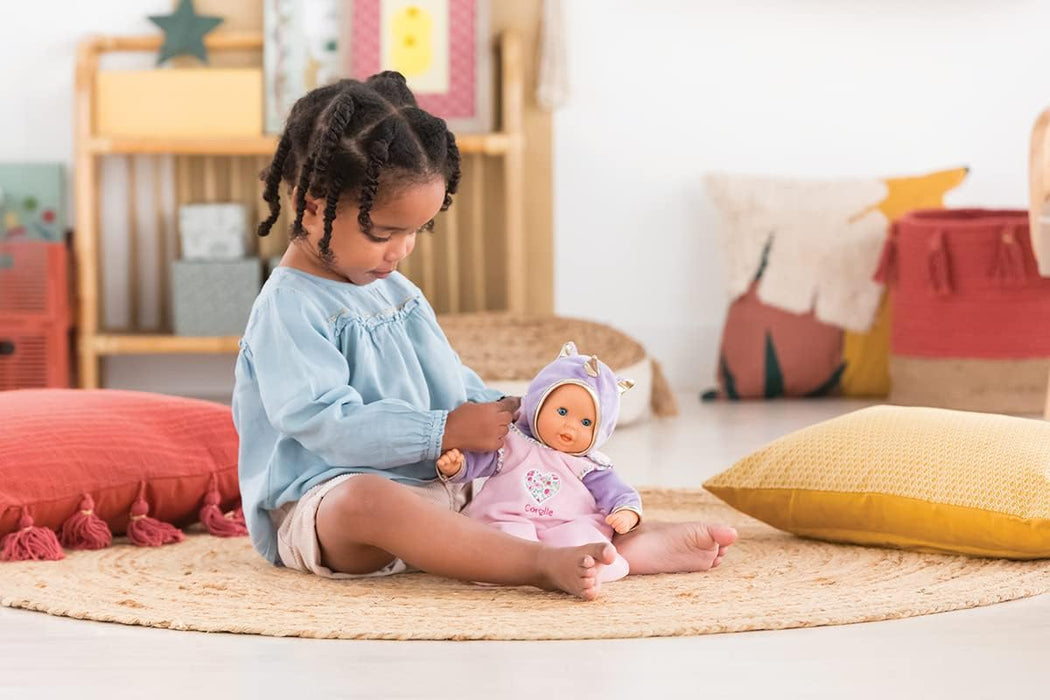Corolle 9000110780 - Ma Premiere Poupee Schlafsack Floral, für alle 30cm Babypuppen, ab 18 Monaten