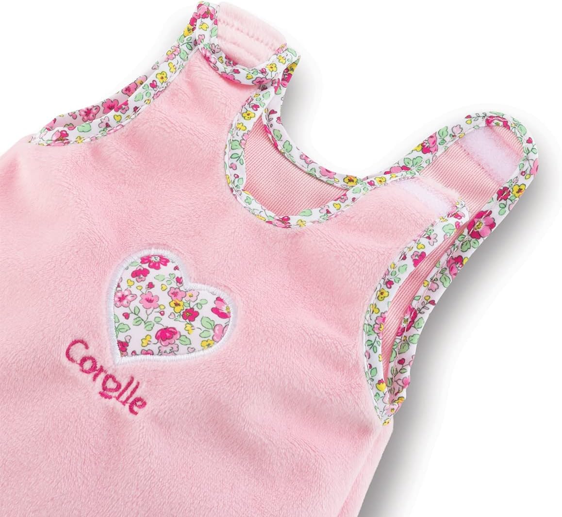 Corolle 9000110780 - Ma Premiere Poupee Schlafsack Floral, für alle 30cm Babypuppen, ab 18 Monaten
