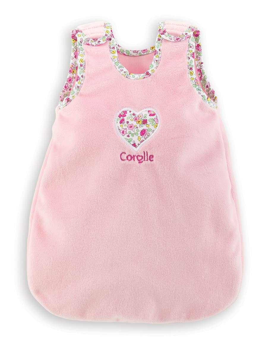 Corolle 9000110780 - Ma Premiere Poupee Schlafsack Floral, für alle 30cm Babypuppen, ab 18 Monaten