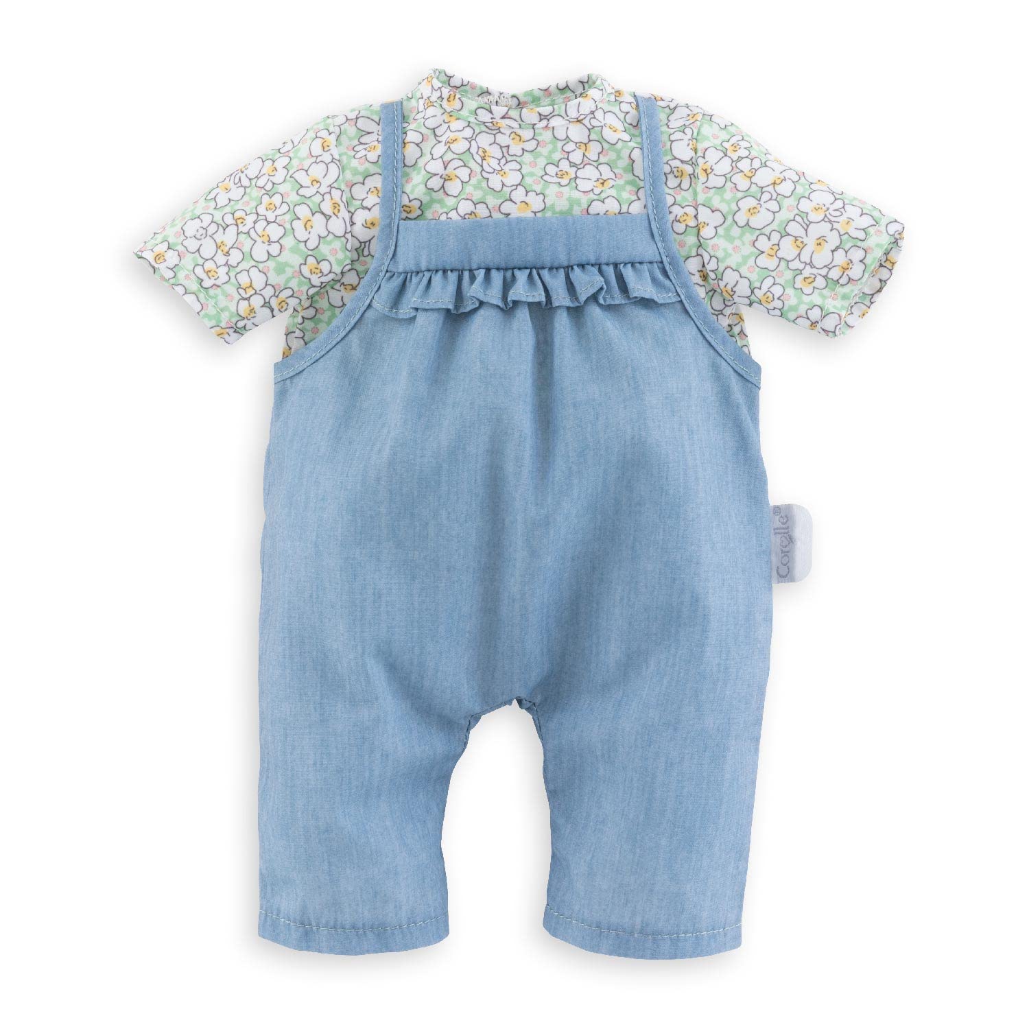 Corolle Mon Grand Poupon 9000141200 Dungarees Blouse for All 36 cm Corolle Baby Dolls from 2 Years