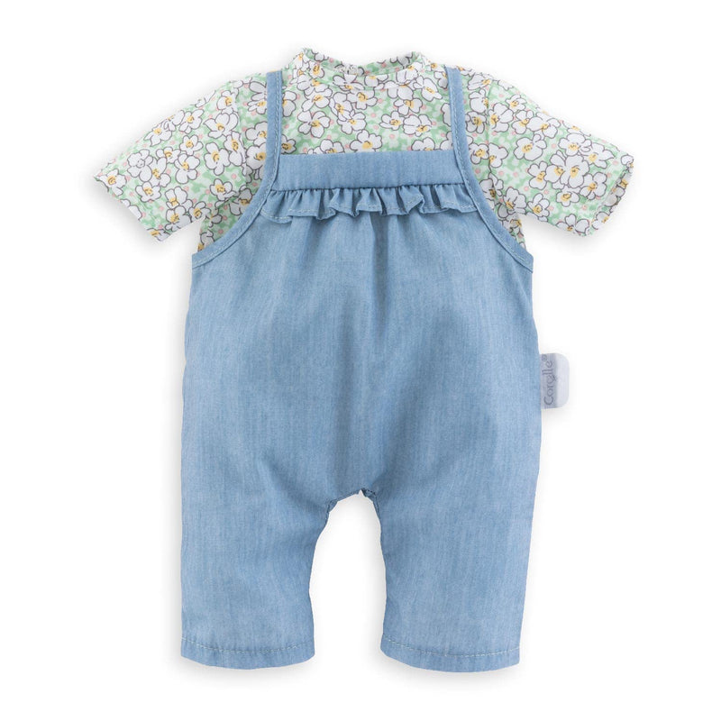 Corolle Mon Grand Poupon 9000141200 Dungarees Blouse for All 36 cm Corolle Baby Dolls from 2 Years