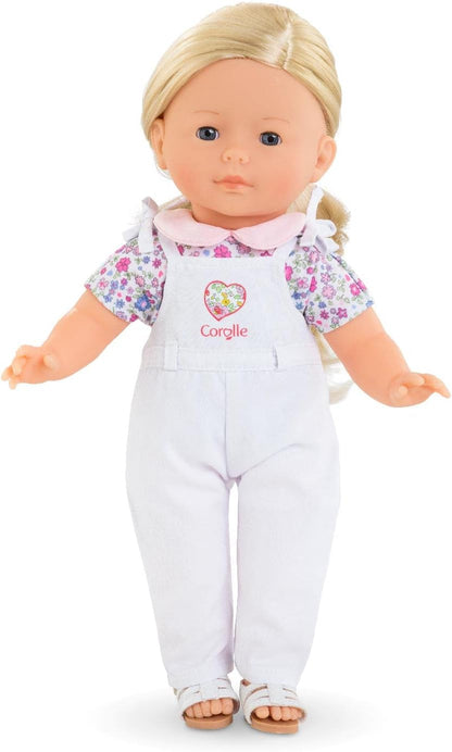 Corolle Ma Dungarees for All 36 cm MaCorolle Dolls, White, from 4 Years
