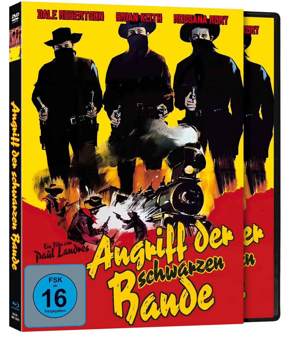 Die schwarze Bande - Blu-ray & DVD im Schuber plus Booklet - Cover B