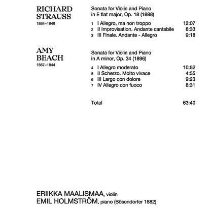 Violin Sonatas