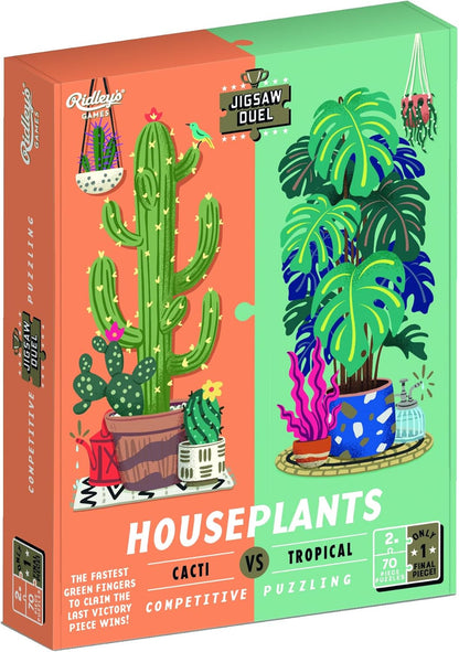 Ridley's- Puzzle, 0810073341364, Plantes D'intérieur Cactus Vs Tropical