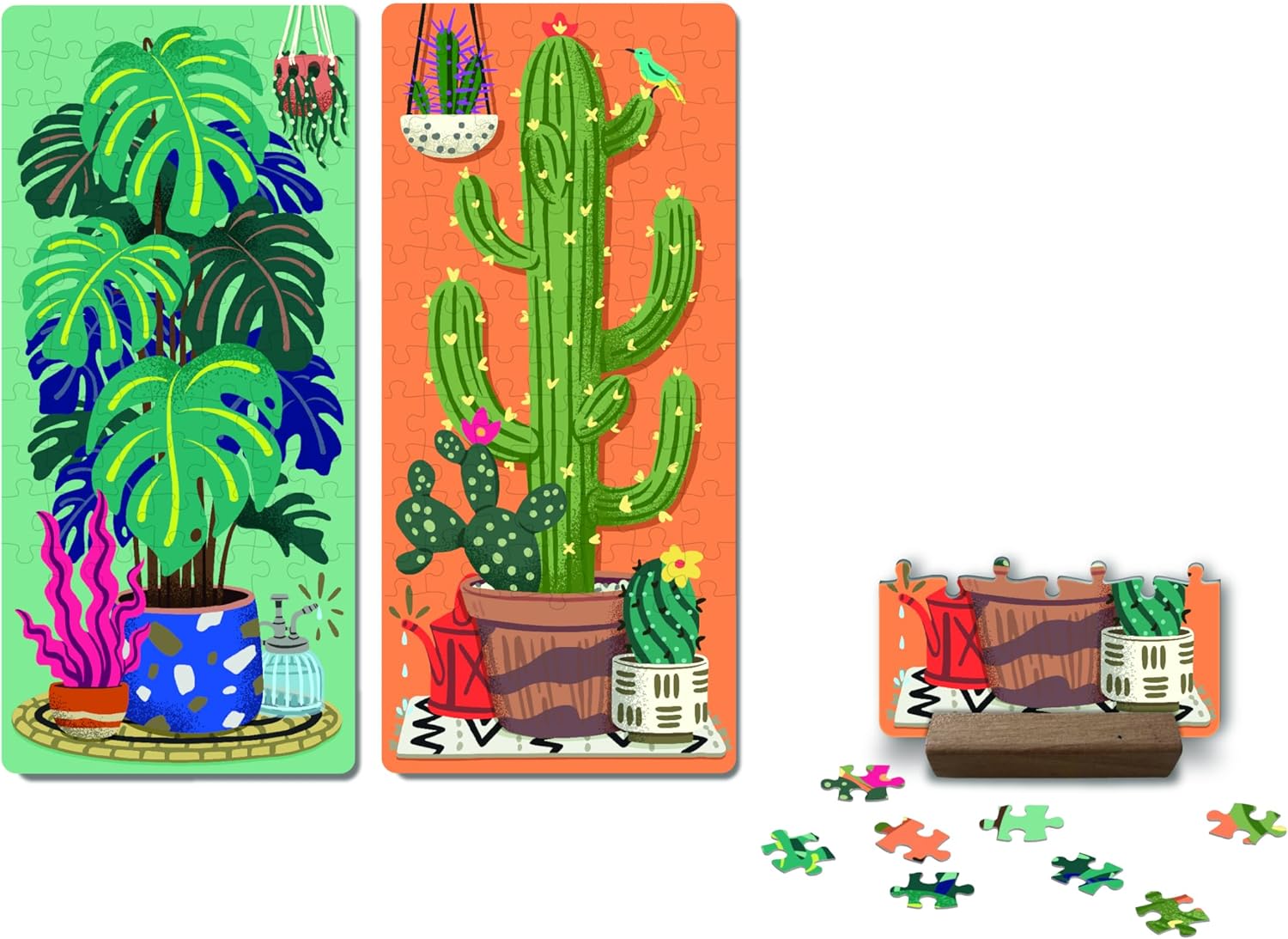 Ridley's- Puzzle, 0810073341364, Plantes D'intérieur Cactus Vs Tropical
