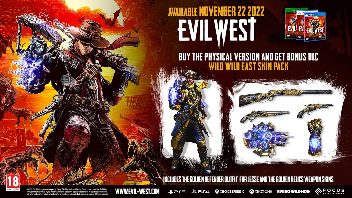 Evil West (PS4) PlayStation 4