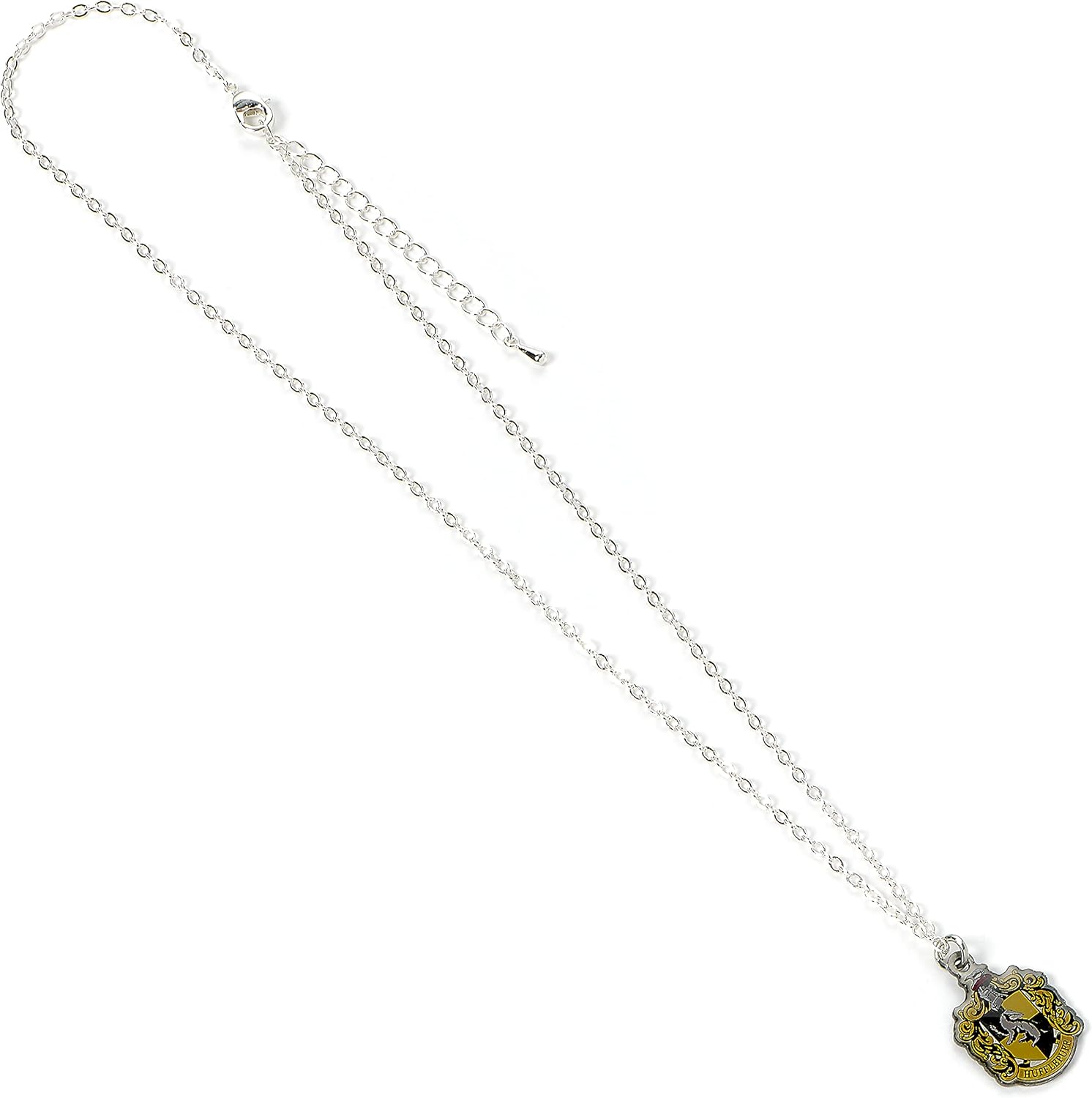 Harry Potter Official Hufflepuff House Crest Link Chain Necklace by The Carat Shop