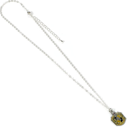 Harry Potter Official Hufflepuff House Crest Link Chain Necklace by The Carat Shop