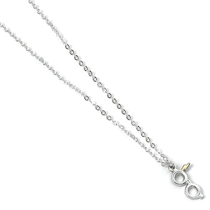 HARRY POTTER - Lightning Bolt & Glasses - Collier plaqué Argent