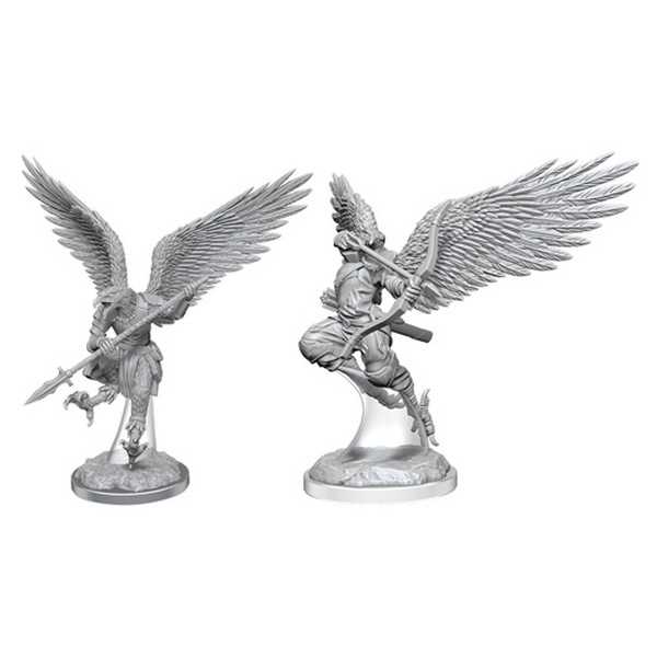 Dungeons & Dragons Nolzur's Marvelous Unpainted Miniatures Aarakocra Fighters W17