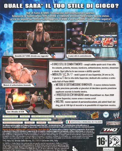 SMACKDOWN VS RAW 2008