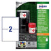 Avery B3655-50 (210 x 148.5mm) Extra Strong Adhesive, Ultra Heavy Duty Industrial Waterproof GHS Labels, 2 Labels Per A4 Sheet