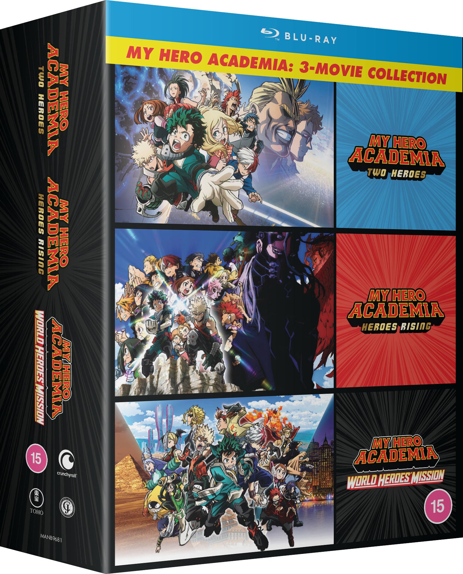 My Hero Academia: 3 Movie Collection