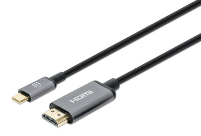 Manhattan 153607 USB-C™ to HDMI Adapter Cable 4K@60Hz 2m Black