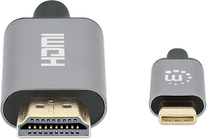 Manhattan 153607 USB-C™ to HDMI Adapter Cable 4K@60Hz 2m Black