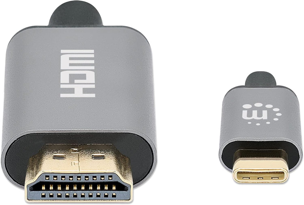 Manhattan 153607 USB-C™ to HDMI Adapter Cable 4K@60Hz 2m Black