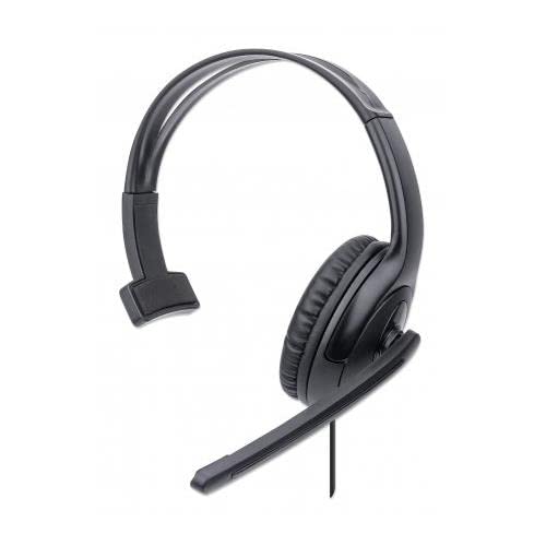 Headset Mono Usb-A Over-Ear- Polybag Adjustable Microphone