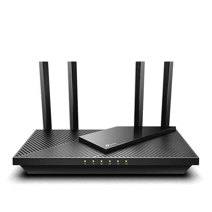 TP-Link Next-Gen Wi-Fi 6 AX3000 Mbps Gigabit Dual Band Wireless Router, OneMesh™ Supported, 1× USB 3.0 Port, Ideal for Gaming Xbox/PS4/Steam and 8K, Compatible with Alexa (Archer AX55