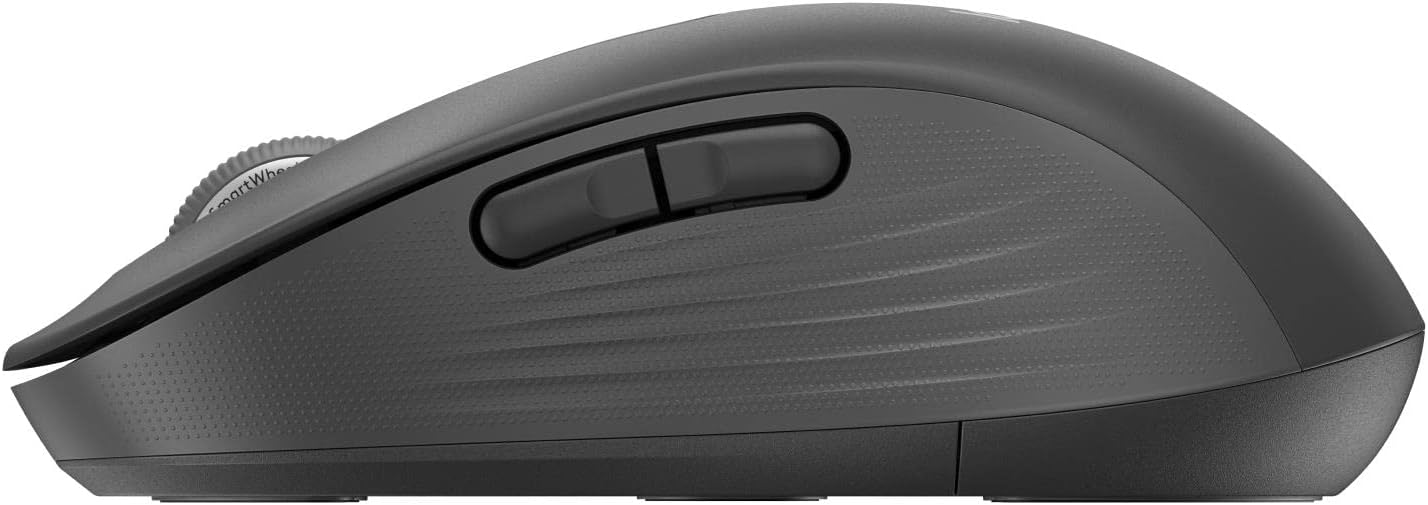 Logitech Signature M650 L for Business Wireless Mouse, For Large Sized Hands, Logi Bolt, Bluetooth, SmartWheel - Grey