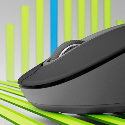 Logitech Signature M650 L for Business Wireless Mouse, For Large Sized Hands, Logi Bolt, Bluetooth, SmartWheel - Grey