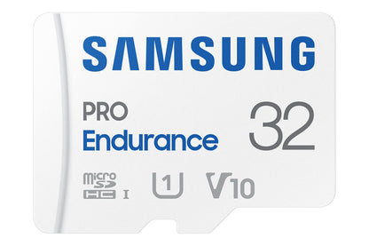 Samsung PRO Endurance 32GB microSDHC UHS-I U1 100MB/s Video Monitoring Memory Card with Adapter (MB-MJ32KA) 32 GB