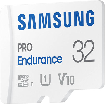 Samsung PRO Endurance 32GB microSDHC UHS-I U1 100MB/s Video Monitoring Memory Card with Adapter (MB-MJ32KA) 32 GB