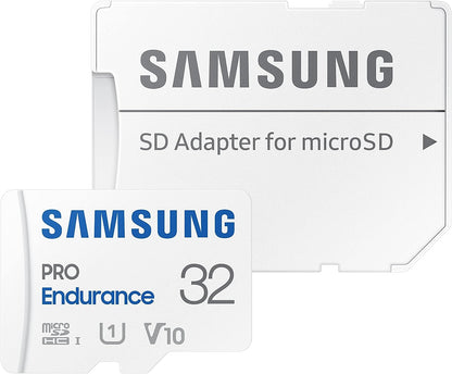 Samsung PRO Endurance 32GB microSDHC UHS-I U1 100MB/s Video Monitoring Memory Card with Adapter (MB-MJ32KA) 32 GB