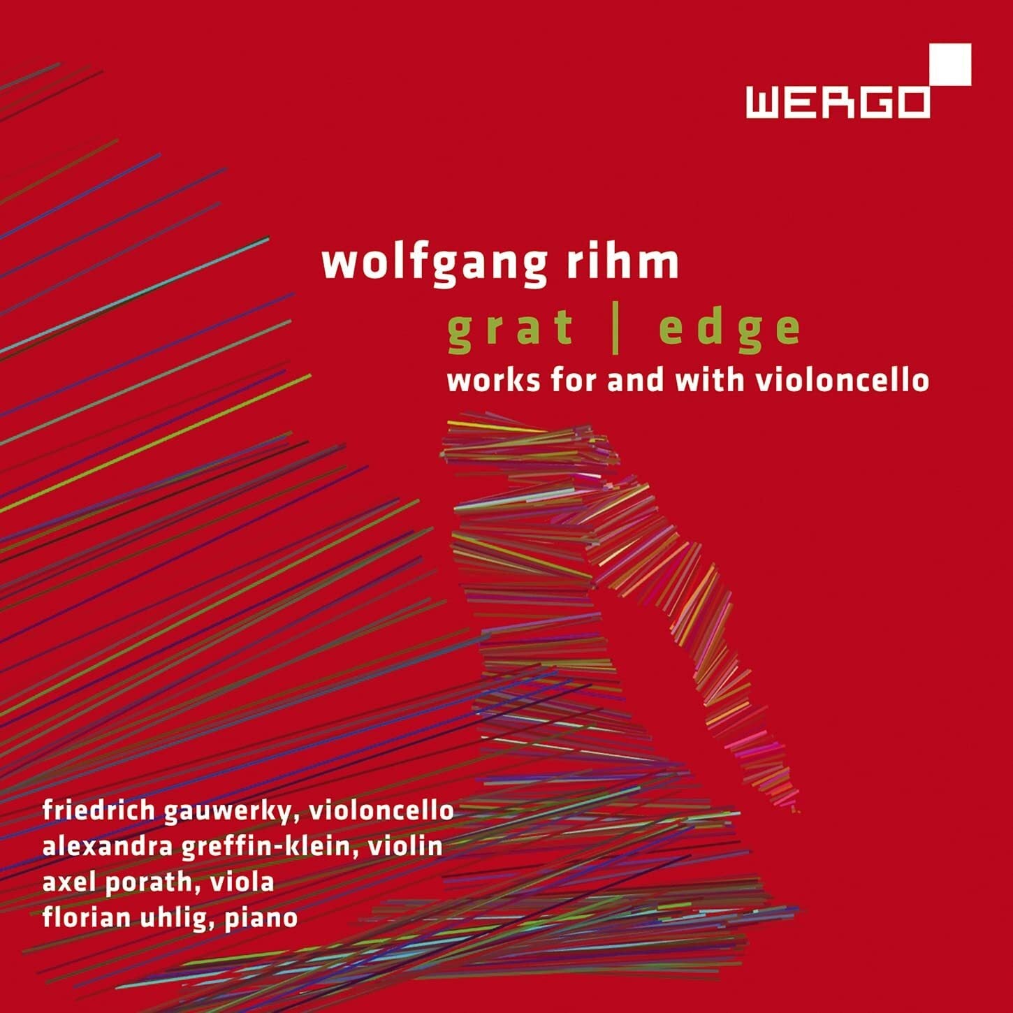 Wolfgang Rihm: Grat/Edge: Works for and With Violoncello