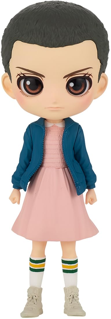 Banpresto - Figura Q Posket Eleven / Once Stranger Things Multicolor 13cm BP17887