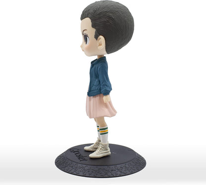 Banpresto - Figura Q Posket Eleven / Once Stranger Things Multicolor 13cm BP17887