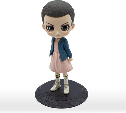 Banpresto - Figura Q Posket Eleven / Once Stranger Things Multicolor 13cm BP17887