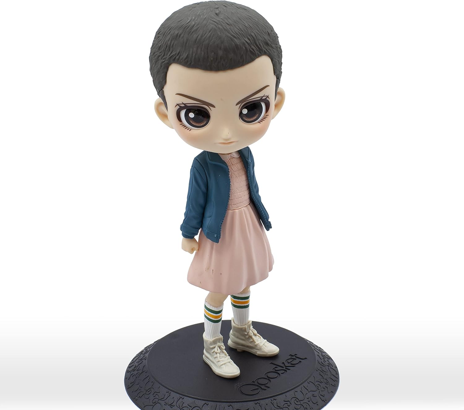 Banpresto - Figura Q Posket Eleven / Once Stranger Things Multicolor 13cm BP17887