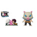 Funko POP! Moment: Demon Slayer - Tanjiro Kamado Vs. Rui - Collectable Vinyl Figure For Display - Gift Idea - Official Merchandise & POP! Animation: Demon Slayer - Inosuke Hashibira