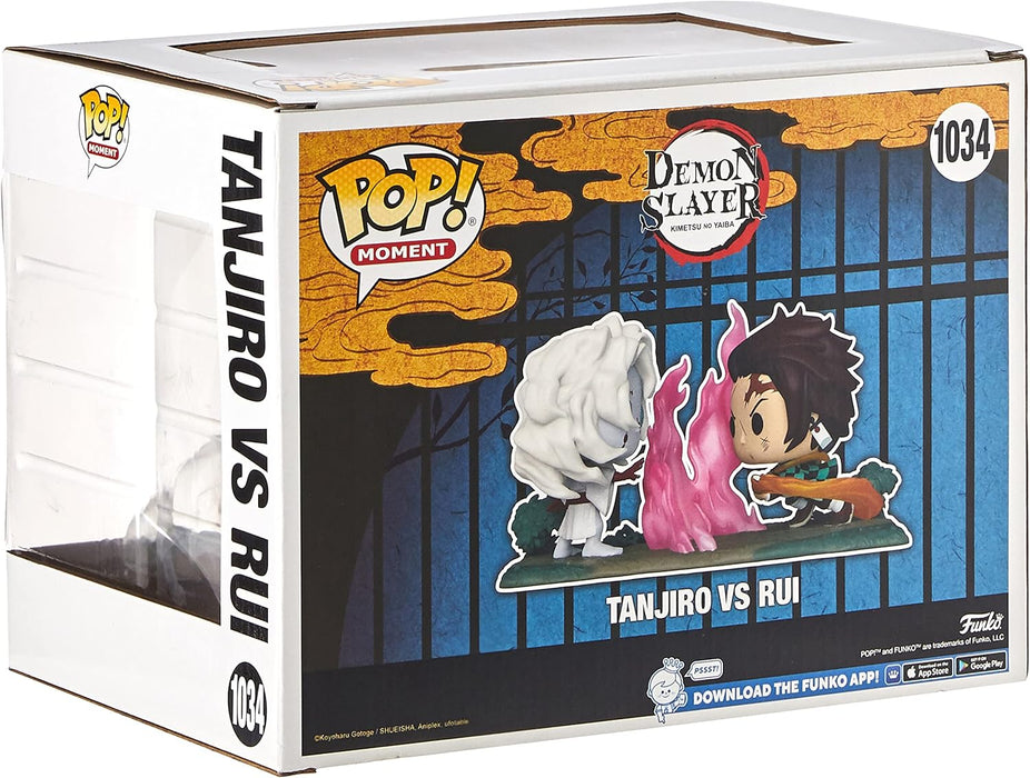 Funko POP! Moment: Demon Slayer - Tanjiro Kamado Vs. Rui - Collectable Vinyl Figure For Display - Gift Idea - Official Merchandise & POP! Animation: Demon Slayer - Inosuke Hashibira