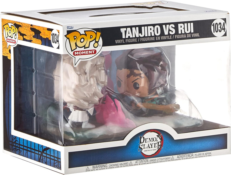 Funko POP! Moment: Demon Slayer - Tanjiro Kamado Vs. Rui - Collectable Vinyl Figure For Display - Gift Idea - Official Merchandise & POP! Animation: Demon Slayer - Inosuke Hashibira