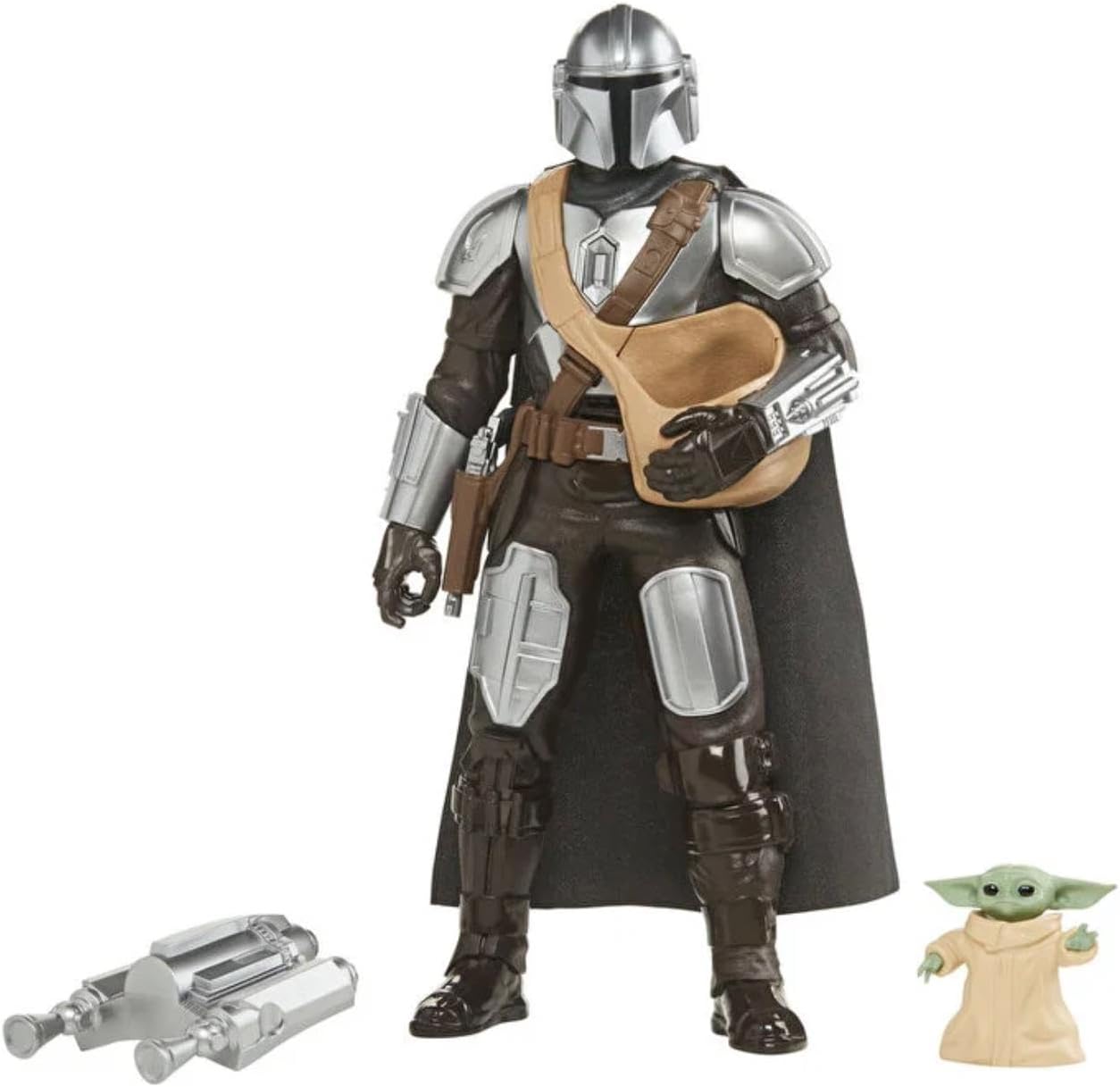 Star Wars Galactic Action The Mandalorian & Grogu Interactive Electronic 30-cm-scale Figures, Toys Children Aged 4 And Up