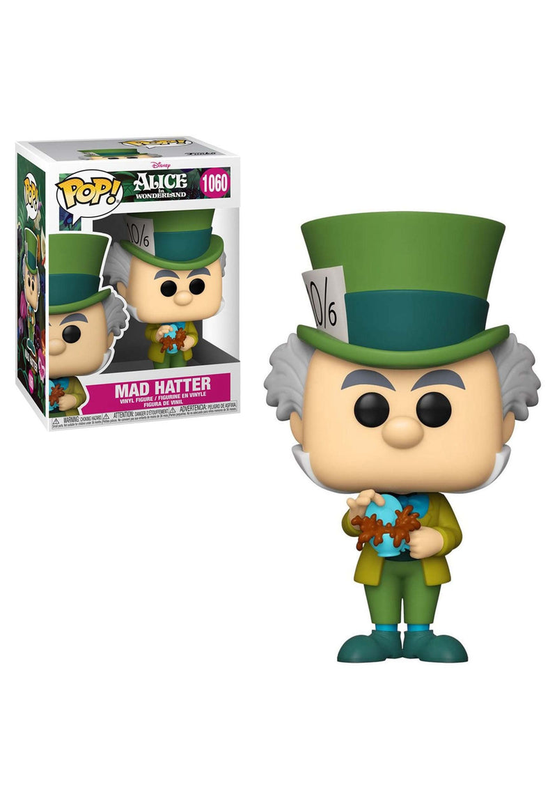 Funko POP! Disney: Alice 70th– Mad Hatter - Alice In Wonderland - Collectable Vinyl Figure - Gift Idea - Official Merchandise - Toys for Kids & Adults - Movies Fans - Model Figure for Collectors