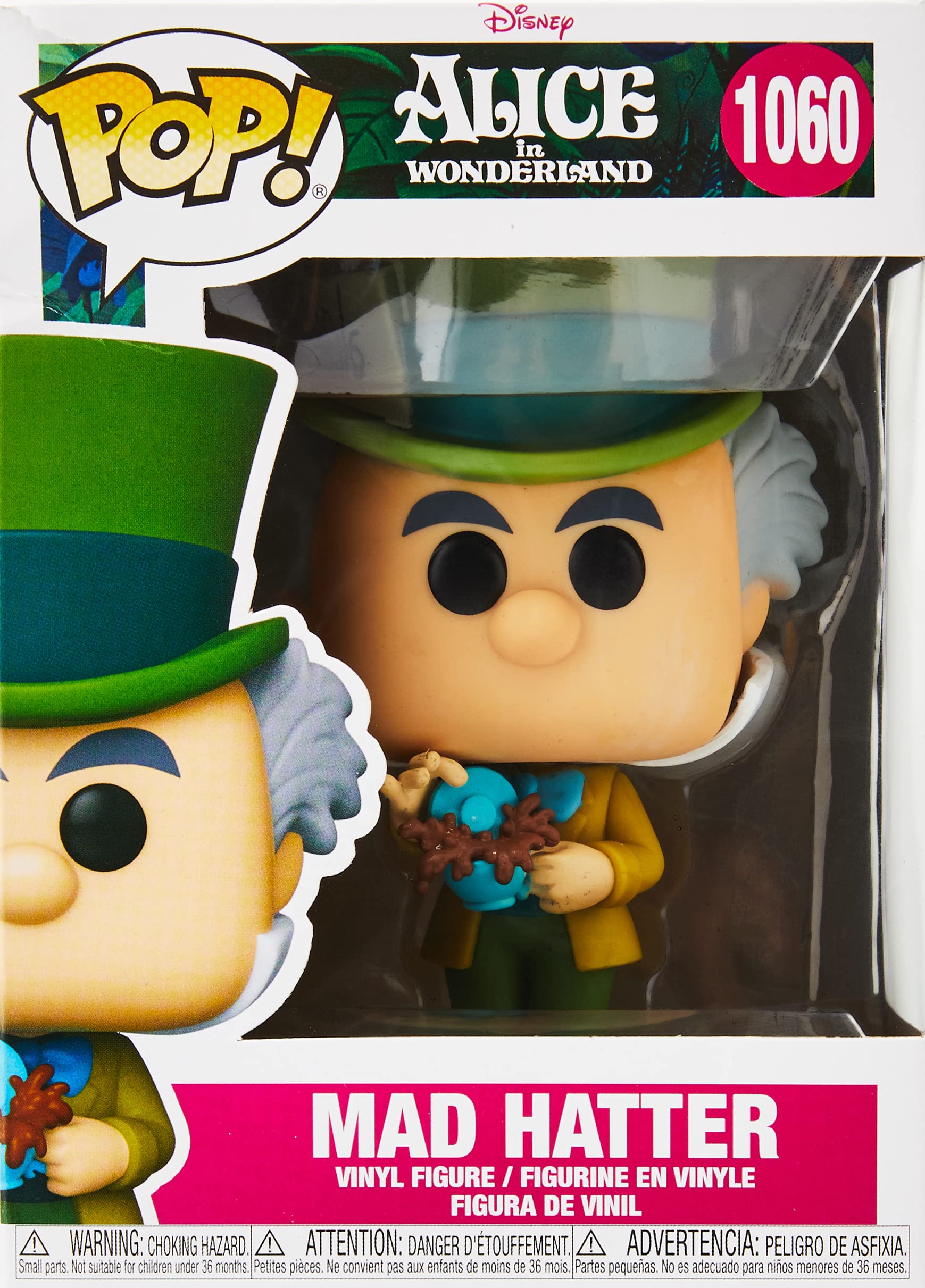 Funko POP! Disney: Alice 70th– Mad Hatter - Alice In Wonderland - Collectable Vinyl Figure - Gift Idea - Official Merchandise - Toys for Kids & Adults - Movies Fans - Model Figure for Collectors