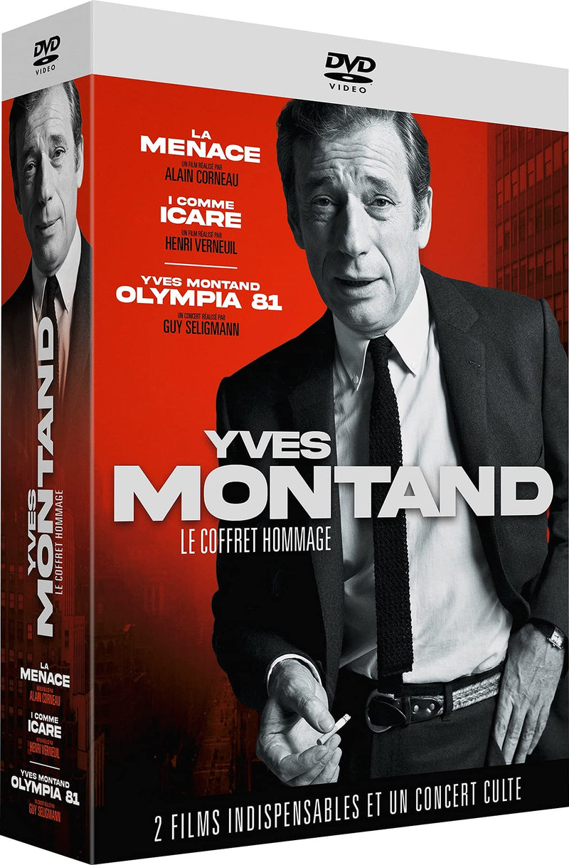 Coffret Yves Montand : I comme Icare + La Menace + Olympia 81