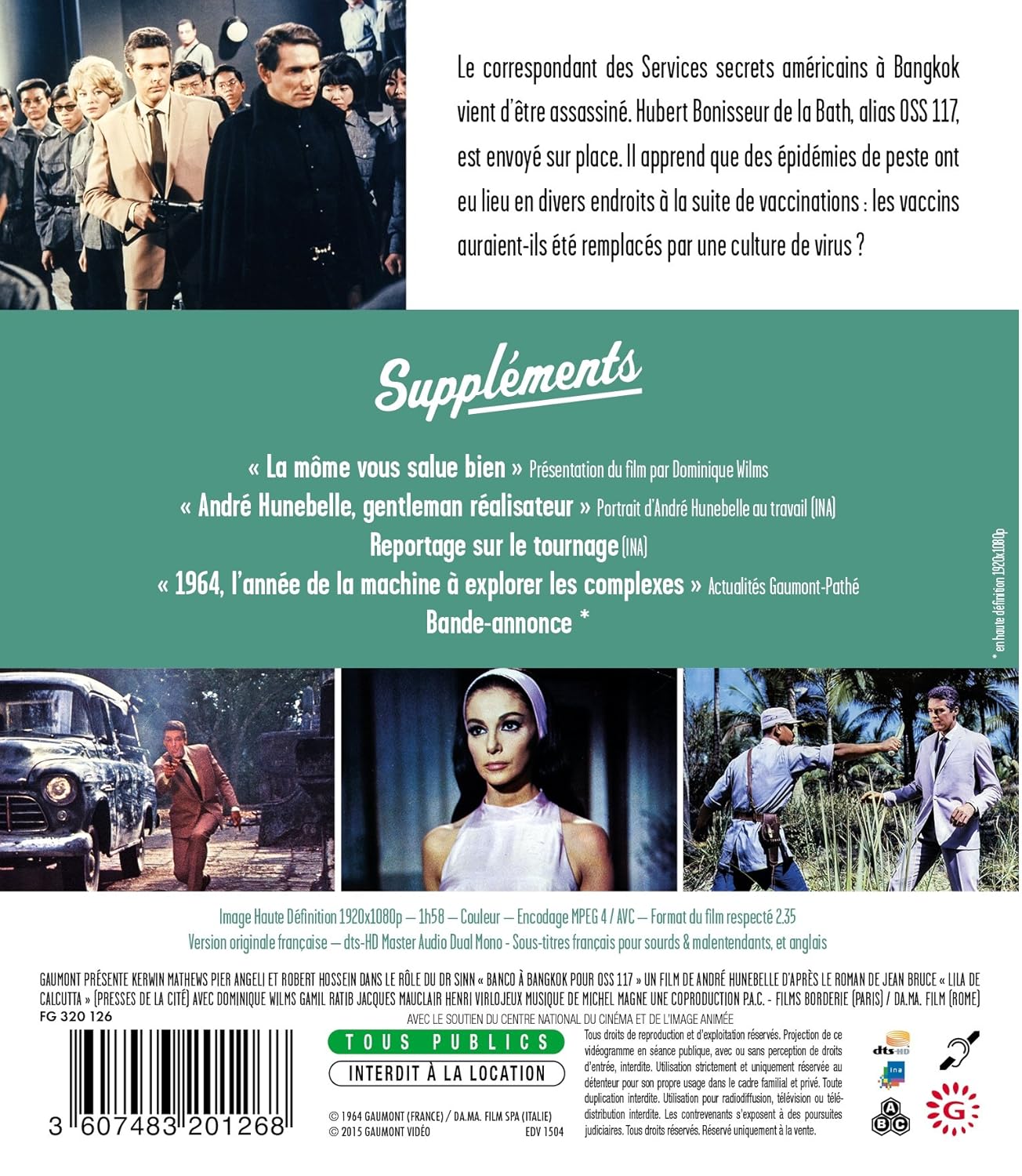 Banco à bangkok pour oss 117