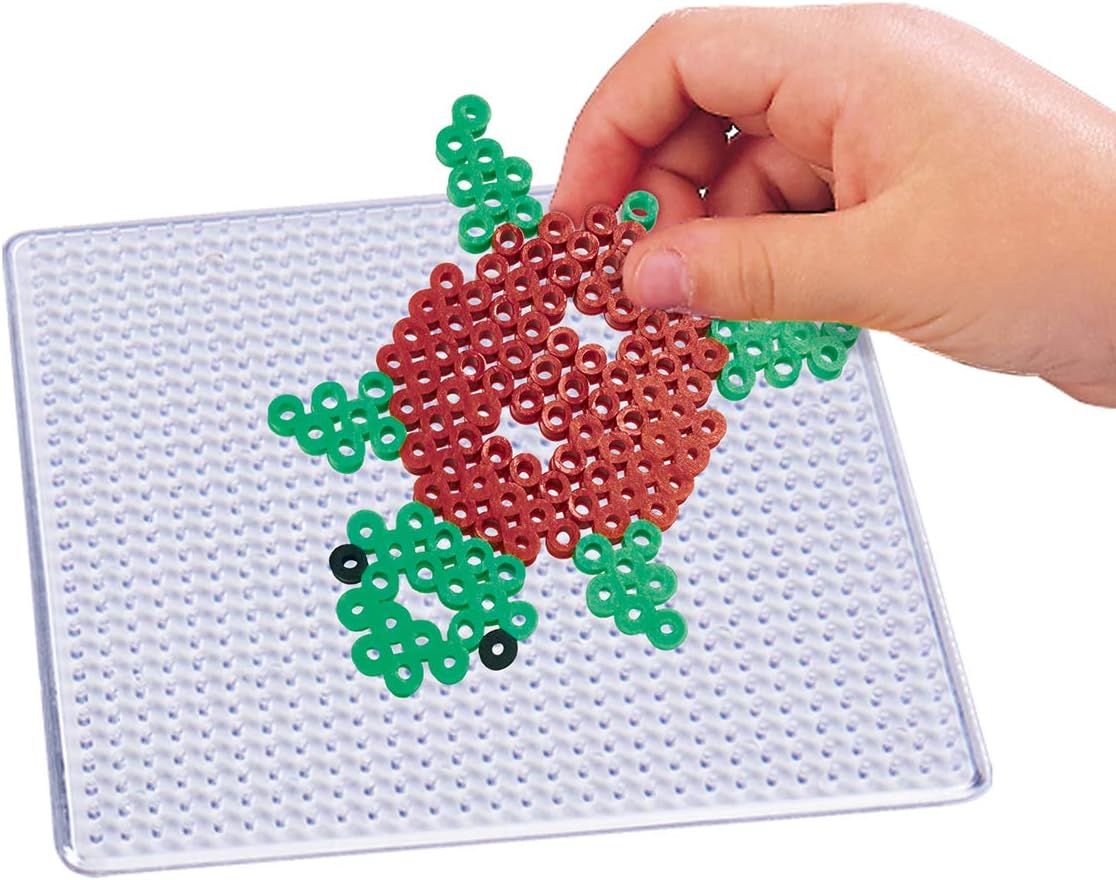Simba 106376030 Art und Fun - Cuentas para Planchar (3D, 2400 Perlas, 1 Placa de Ranura, 5 Plantillas, para niños a Partir de 6 años
