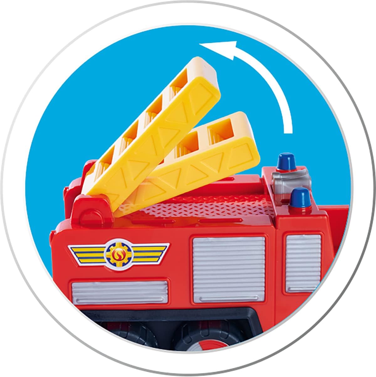 Simba 109252505 Fireman Sam Toy car, Yellow
