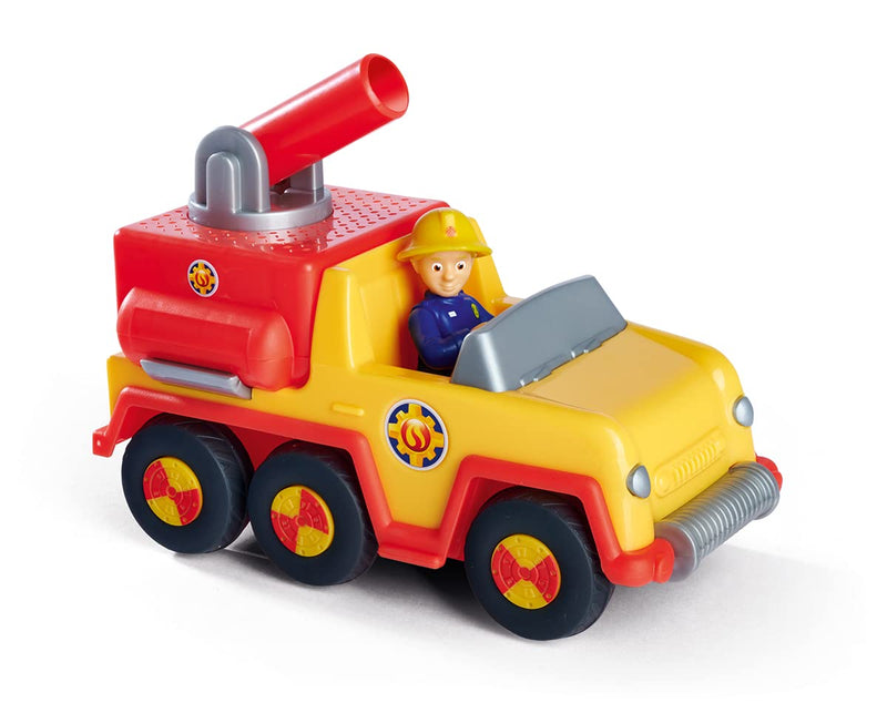 Brandweerman Sam Venus, kinderversie met Penny-figuur 7 cm, speelgoedauto 16 cm, brandweerauto, vanaf 3 jaar (Let op Duitstalige verpakking