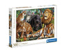 Clementoni 35126 Gatos Salvajes 500pcs Animals Collection Wild Cats 500 Pieces, Made in Italy, Jigsaw Puzzle for Adults, Multicolor, Medium