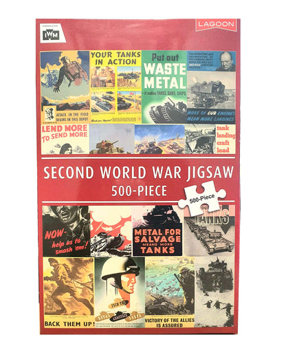 Lagoon Group Second World War 500-Piece Jigsaw - Land One size