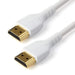 StarTech.com 6ft (2m) Premium Certified HDMI 2.0 Cable with Ethernet - Durable High Speed UHD 4K 60Hz HDR - Rugged M/M HDMI Cord with Aramid Fiber - TPE - Ultra HD Monitors, TVs & Displays (RHDMM2MPW