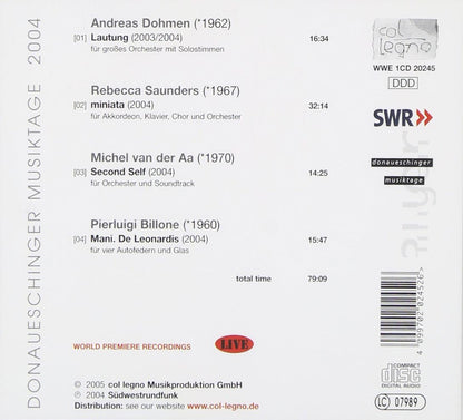 Donauerschinger Musiktage 2004