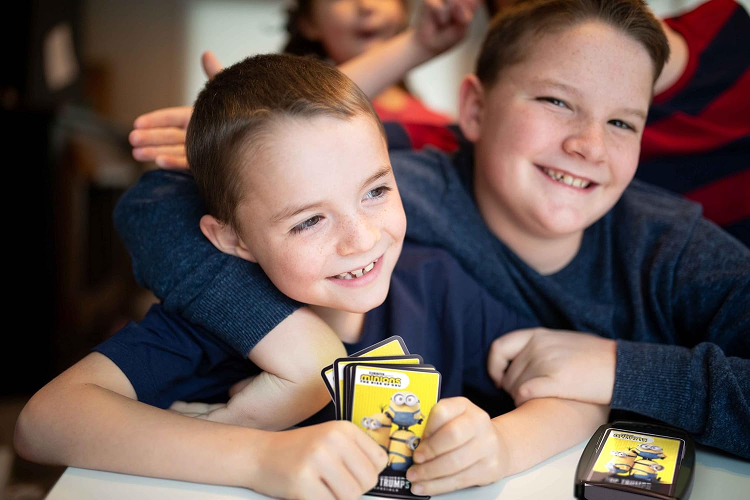 Top Trumps Minions The Rise of Gru Specials Card Game, Play with Otto, Phil, Stuart, young Gru and the Vicious 6, Educational card game for 2 plus players makes a great gift for ages 6 plus