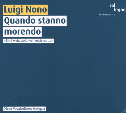 Quando Stanno Morendo (Schreier)